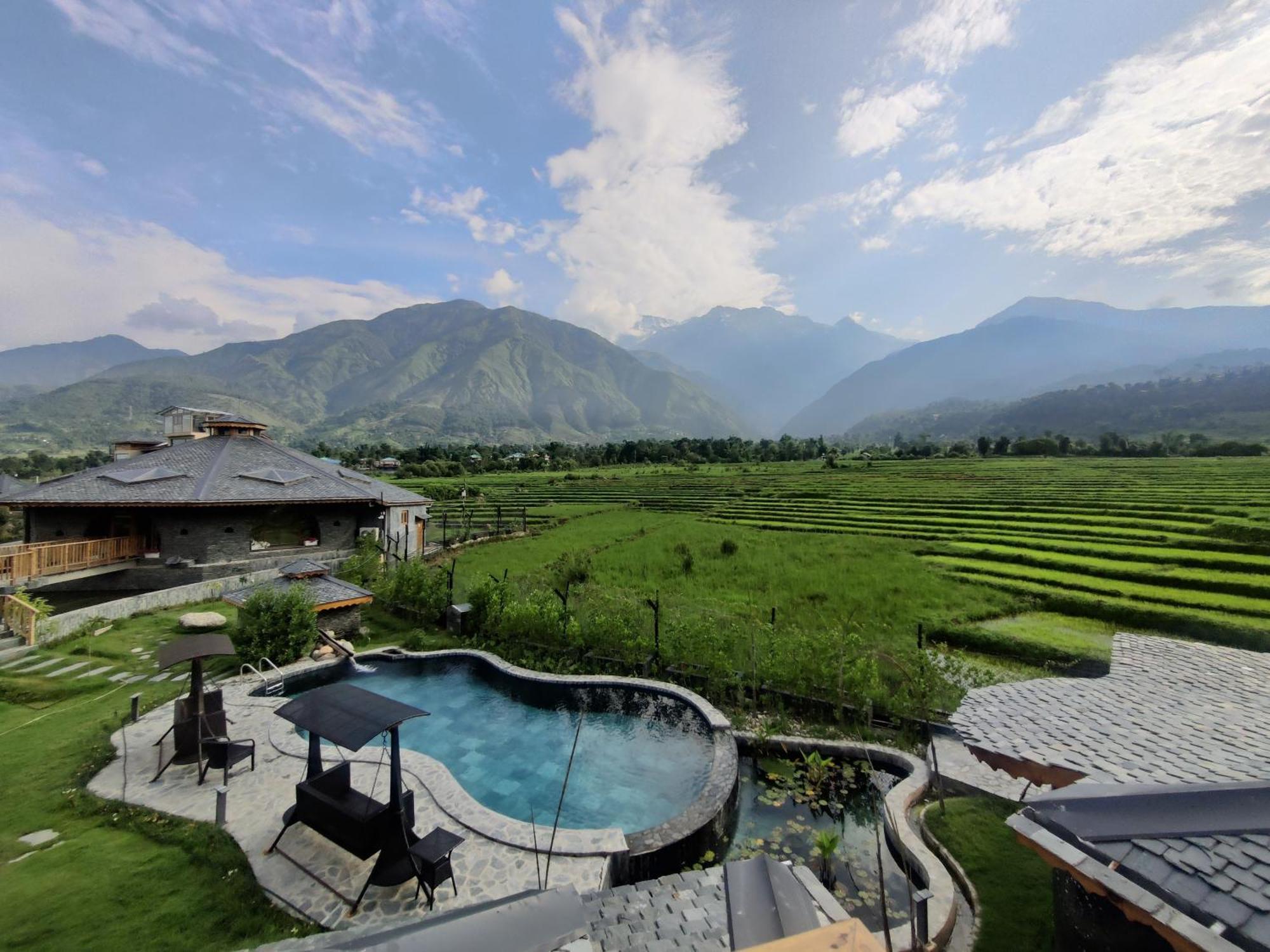 Osho Himalayas Wellness Resort Kangra Extérieur photo